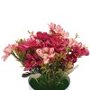 Unique Bargains Artificial Plants Autumn Cherry Blossoms Plastic 3.74"x3.74"x7.87" 1 Pcs - 4 of 4