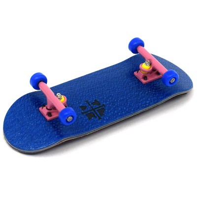 Teak Tuning Pro 32mm Fingerboard Complete - 5 Ply Wood Deck with Pro Trucks - Bubble Gum