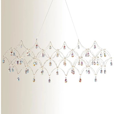 49"Modern Crystal Chandelier Crystal Pendant Lighting