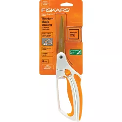 Fiskars Easy Action Titanium Scissors 8"