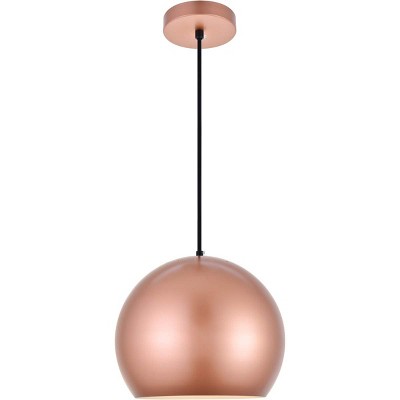 Elegant Lighting Kasey 1 Light Honey Gold Pendant