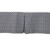 Bacati - Arrows Gray Crib/Toddler ruffles/skirt - 3 of 3