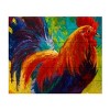 Trademark Fine Art -Marion Rose 'Hot Shot Rooster' Wood Slat Art - 2 of 4