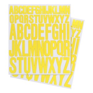 Unique Bargains Vinyl Self-Adhesive Indoor Outdoor Decorative Stickers 12 Sheets - 1 of 4