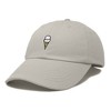Dalix Double Scoop Ice Cream Embroidered Mens Cotton Dad Hat Baseball Cap - 4 of 4