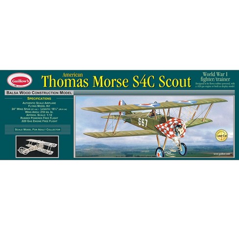 Guillow's Thomas Morse Scout Laser Cut Model Kit : Target