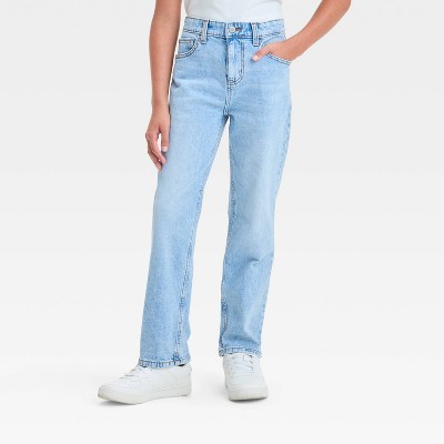 Boys' Relaxed Straight Jeans - art class™