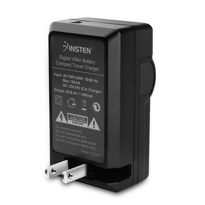 Insten Compact Battery Charger Set compatible with Canon LP-E8, 3 of 8