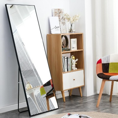 Acekool 65 x 23 Inch Full Length Mirror, Wood Frame Wall Mirror, Shatterproof HD Glass, for Bedroom, Living Room, Dressing Room