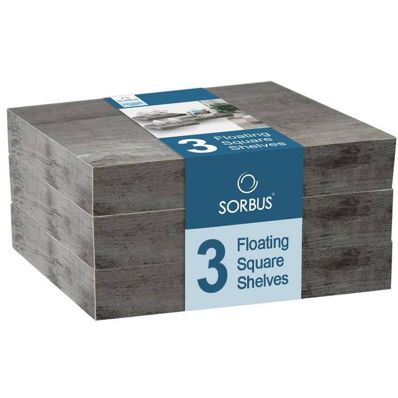 Sorbus Floating Tile Shelves, 5 of 6