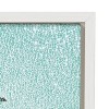 Sylvie Turquoise Beach from Above Framed Canvas by Amy Peterson Art Studio White - Kate & Laurel All Things Decor - 3 of 4