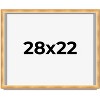 PosterPalooza | Minimalist Shadow Box Brown Picture Frame - UV Acrylic, Backing Board, Hanging Hardware - 2 of 4