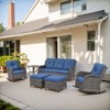 POCASSY 7 - Person Outdoor Seating Group with Cushions - 2 of 4