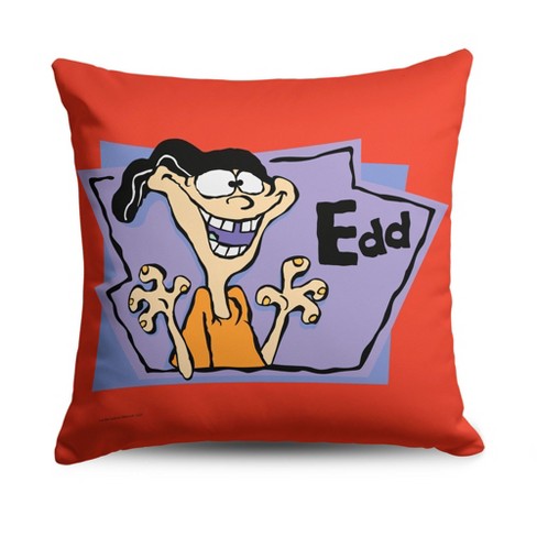 Cartoon Network Ed Edd N Eddy Edd Throw Pillow 18x18 Inches - image 1 of 2