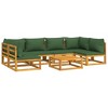vidaXL Garden Lounge Set Green - 3 of 4