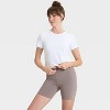 Women's Everyday Soft Ultra High-Rise Bike Shorts 6" - All In Motion™ - 3 of 3