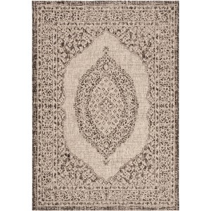 Courtyard CY8751 UV & Stain Resistant Non-Shedding Power Loomed Indoor/Outdoor Rugs - Safavieh - 1 of 4