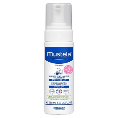 mustela oil for cradle cap