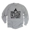 Simply Sage Market Women's I'm Extra Witchy Wavy Long Sleeve Garment Dyed Tee - 2 of 4