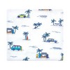 Hudson Baby Infant Boy Cotton Flannel Receiving Blankets, Surfer Dude, One Size - 3 of 4