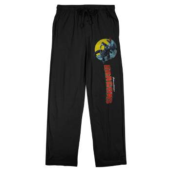 How To Train Your Dragon "Dragon" with Toothless and Hiccup Men's Black Slepe Pants