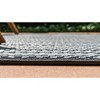 Unique Loom    Outdoor Border Checkered Area Rug - 4 of 4
