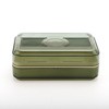 Unique Bargains Double Layer Soap Holder with Cover 5.35"x3.54"x2.01" 1 Pc - 3 of 4