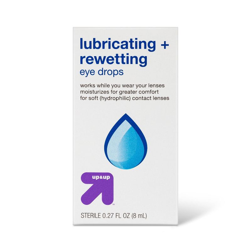 Lubricating and Rewetting Eye Drops .27oz - up &#38; up&#8482;, 6 of 9