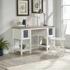 Cottage Road Desk Soft White - Sauder: Mid-century Modern Writing Desk ...