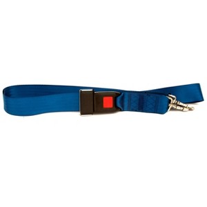 Kemp 10-304-BLUE 2 Piece Spine Board Strap Metal Seat Buckle, Blue - 1 of 4