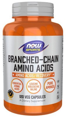Branch-Chain Amino (BCAA) 800mg by Now Foods  -  120 Capsule