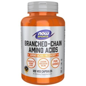 Branch-Chain Amino (BCAA) 800mg by Now Foods  -  120 Capsule - 1 of 3