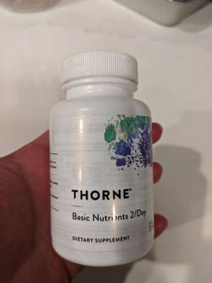 Thorne Basic Nutrients 2/day - Comprehensive Daily Multivitamin With ...