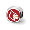 Black Bow Jewelry Sterling Silver Louisville Cardinals NCAA Bead Charm - 2 of 4