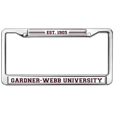 Gardner-Webb University School Logo Full Size Standard License Plate Metal Frame