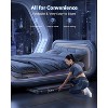 Foldable Walking Pad Treadmill with Auto 9% Incline and 3 Slopes, 300LBS Weight Capacity Under Desk Treadmill for Home/Office - 4 of 4