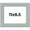 PosterPalooza | Photo Size Refined Blue Picture Frame - UV Acrylic, Foam Board Backing, Hanging Hardware - 2 of 4