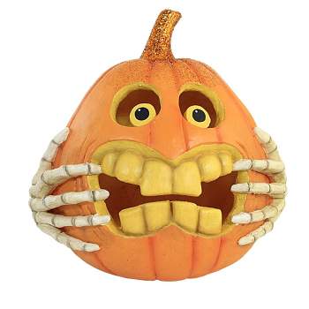 Halloween Funny Face Jack O'lantern Bethany Lowe Designs, Inc.  -  Decorative Figurines