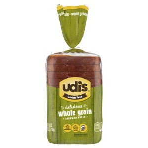 Udi's Gluten Free Frozen Whole Grain Bread - 18oz - 1 of 4