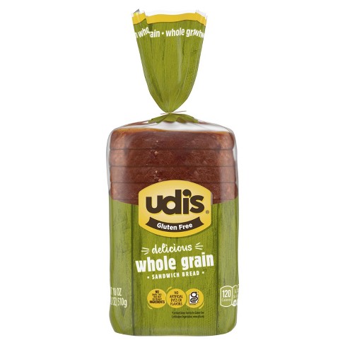 Udi's Gluten Free Frozen Whole Grain Bread - 18oz