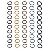 Hair Essentials 100pc Hair Ties - Seamless No-Damage Hair Ties for Women- 100pcs - 2 of 3