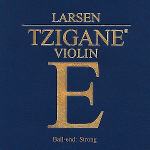 Larsen Strings Tzigane Violin E String 4/4 Size Carbon Steel, Heavy Gauge, Ball End - 1 of 1