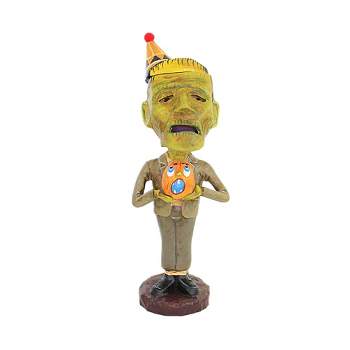 Esc & Company Groom Frankie  -  One Figurine 11.25 Inches -  Halloween Monster Pumpkin  -  43041  -  Polyresin  -  Green