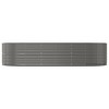 vidaXL Garden Raised Bed Gray 114.6"x55.1"x26.8" Powder-coated Steel - 3 of 4