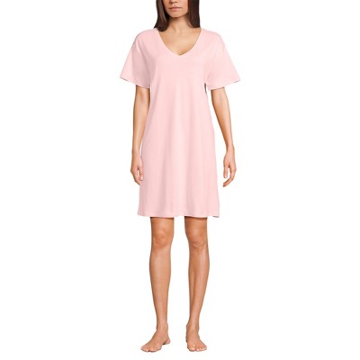 Lands' End Women's Interlock Above the Knee Nightgown