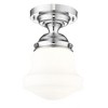 Z-Lite Vaughn 1 - Light Flush Mount in  Chrome - 4 of 4