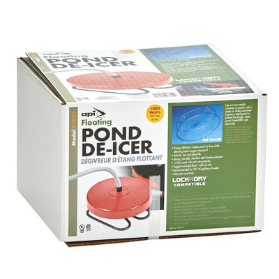 API 1000 Watt Red Floating Pond De-Icer Heater