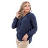 Aventura Clothing Women's Camilla Long Sleeve Collared Neck Blouse - 4 of 4