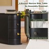 Kumasinova Wood Console Table,Narrow Side Table with 2 Drawers,Sofa Table for Entryway,Hallway,Living Room - 4 of 4