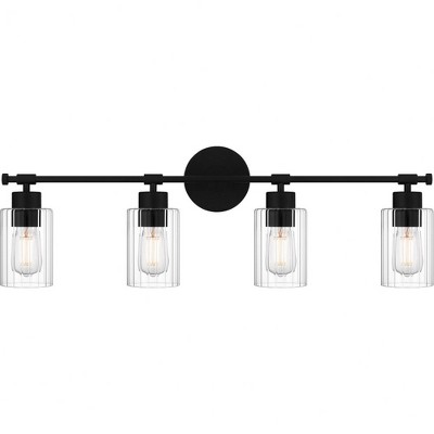 Quoizel Lighting Caputo 4 - Light Vanity in  Matte Black